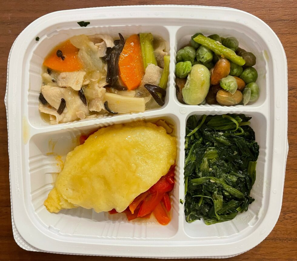 Dr.つるかめキッチン：つるかめバランス栄養御膳：白身魚の天ぷら弁当