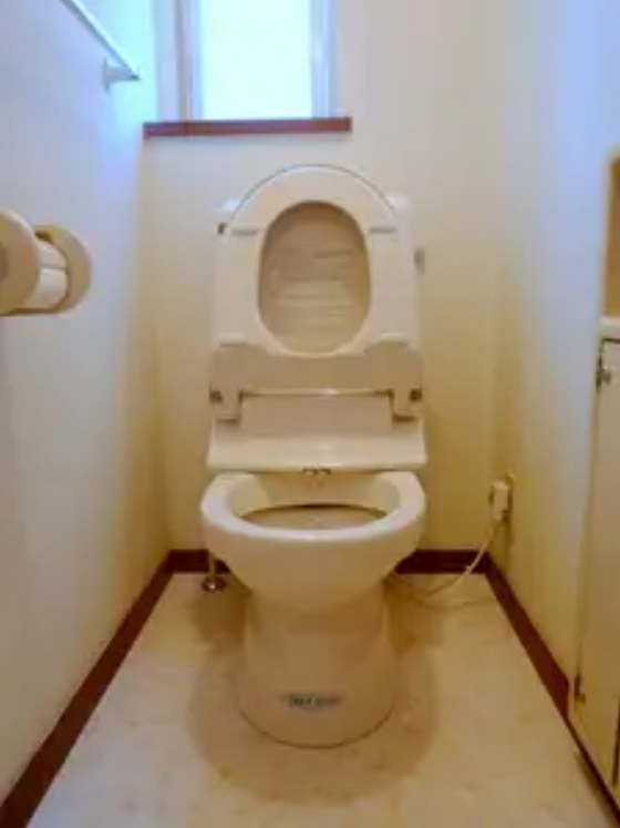 リショップナビ　事例2. すっきり見た目の一体型シャワートイレ